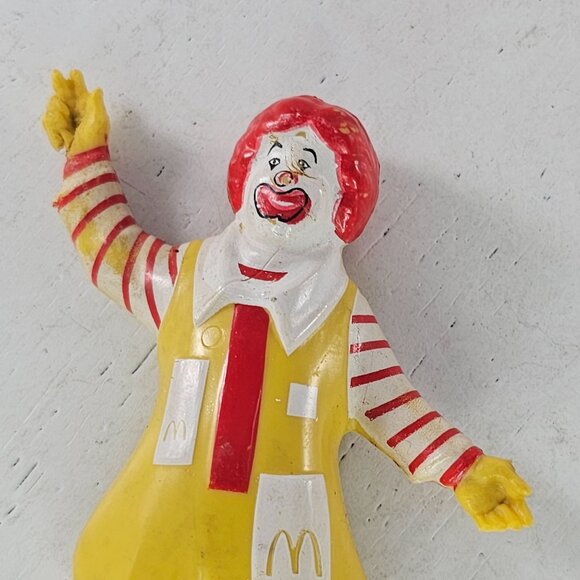 Vintage 1985 McDonalds Ronald McDonald Figurine Plastic Toy Collectible - Picture 6 of 7